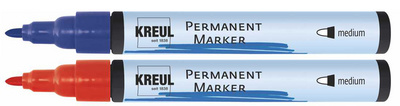 KREUL Permanent-Marker, medium, braun