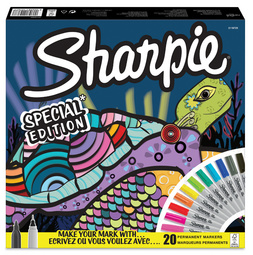 Sharpie Permanent-Marker FINE, 20er BIG PACK Schildkröte