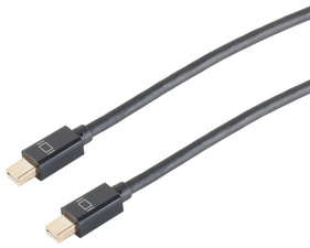 shiverpeaks BASIC-S Mini DisplayPort 1.2 Kabel, schwarz