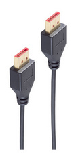 shiverpeaks BASIC-S DisplayPort 1.4 Kabel, slim, schwarz