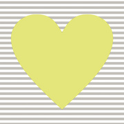PAPSTAR Motivservietten Hearty, 330 x 330 mm, limonengrün