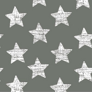 PAPSTAR Motivservietten Vintage Stars, 330 x 330 mm, grau