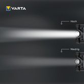 VARTA Kopflampe Indestructible H20 Pro, inkl. 3 Micro AAA