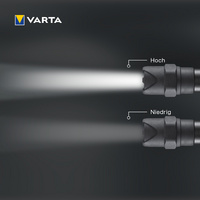 VARTA Taschenlampe Indestructible F20 Pro, inkl. 2x AA