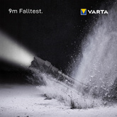 VARTA Taschenlampe Indestructible F30 Pro, inkl. 6x AA