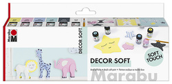 Marabu Acryl-Softfarbe DECOR SOFT, Starterset