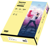 tecno Multifunktionspapier colors, A4, 160 g/qm, hellgelb