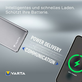 VARTA Mobiler Zusatzakku Power Bank Fast Energy 20000