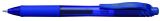 Pentel Liquid Gel-Tintenroller EnerGelX BL110, Druckmechanik, nachfüllbar, 0,5mm, Blau