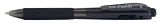 Pentel Kugelschreiber Feel-it! BX440, Druckmechanik, mit ergonomischer Griffzone, 0,5mm, Schwarz