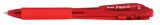 Pentel Kugelschreiber Feel-it! BX440, Druckmechanik, mit ergonomischer Griffzone, 0,5mm, Rot