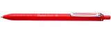 Pentel Kugelschreiber iZee BX470, Druckmechanik, nachfüllbar, 0,5mm, Rot