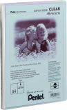 Pentel Sichtbuch Clear DCF243, 30 fest eingebundene Hüllen, DIN A4, Transparent