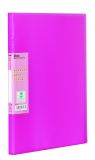 Pentel Sichtbuch Vivid DCF343, 30 fest eingebundene Hüllen, DIN A4, Pink