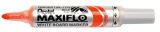 Pentel Whiteboard-Marker Maxiflo MWL5M, 2,5mm Rundspitze, Orange