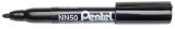 Pentel Permanent-Marker Pentel Pen NN50, 1,3mm Rundspitze, Schwarz
