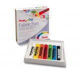 Pentel Stoffmalfarben Fabric Fun PTS, CE-zertifiziert, 7 Farben im Set