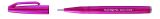Pentel Brushpen Sign Pen Brush SES15 mit flexibler Pinselspitze, fein schreibend, Burgunderrot