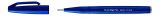 Pentel Brushpen Sign Pen Brush SES15 mit flexibler Pinselspitze, fein schreibend, Dunkelblau