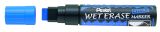 Pentel Kreidemarker Wet Erase, 3,5-10,5mm Keilspitze, Blau